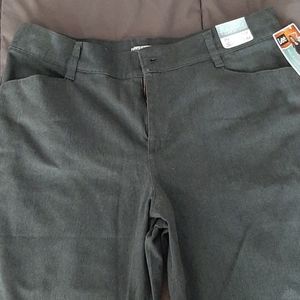 Straight leg slacks